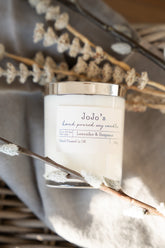 JoJo's Hand Poured Spy Candles - Lavender & Bergamot