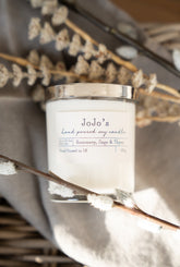 JoJo's Hand Poured Spy Candles - Rosemary, Sage & Thyme
