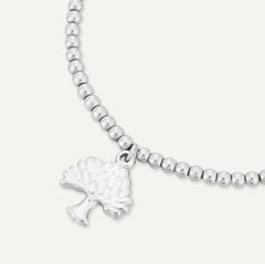 Memories: "THE TREE OF LIFE" | Tree Bracelet | White Gold-Plated