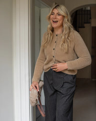 Mary Cardigan | Light Tan