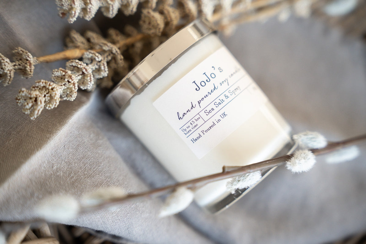 JoJo's Hand Poured Spy Candles - Sea Salt & Spray