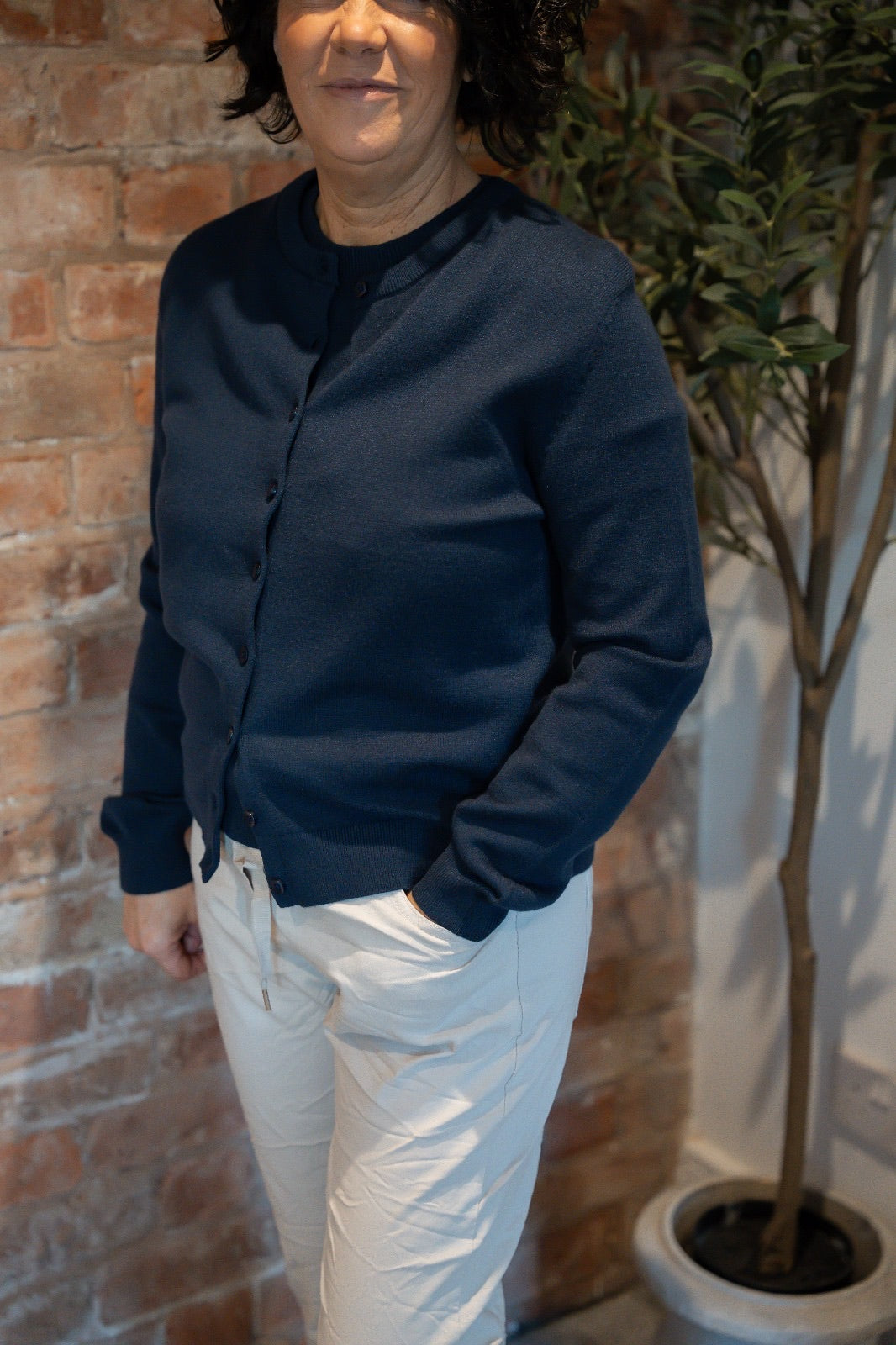 Dreams Crew Neck Cardigan