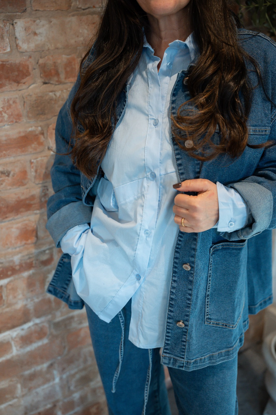 Denim Shacket