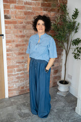 Fransa Striped Shirt