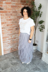 Layered Net Skirt