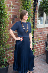 Pleated Dress