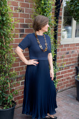 Pleated Dress