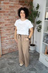 Beige Trouser