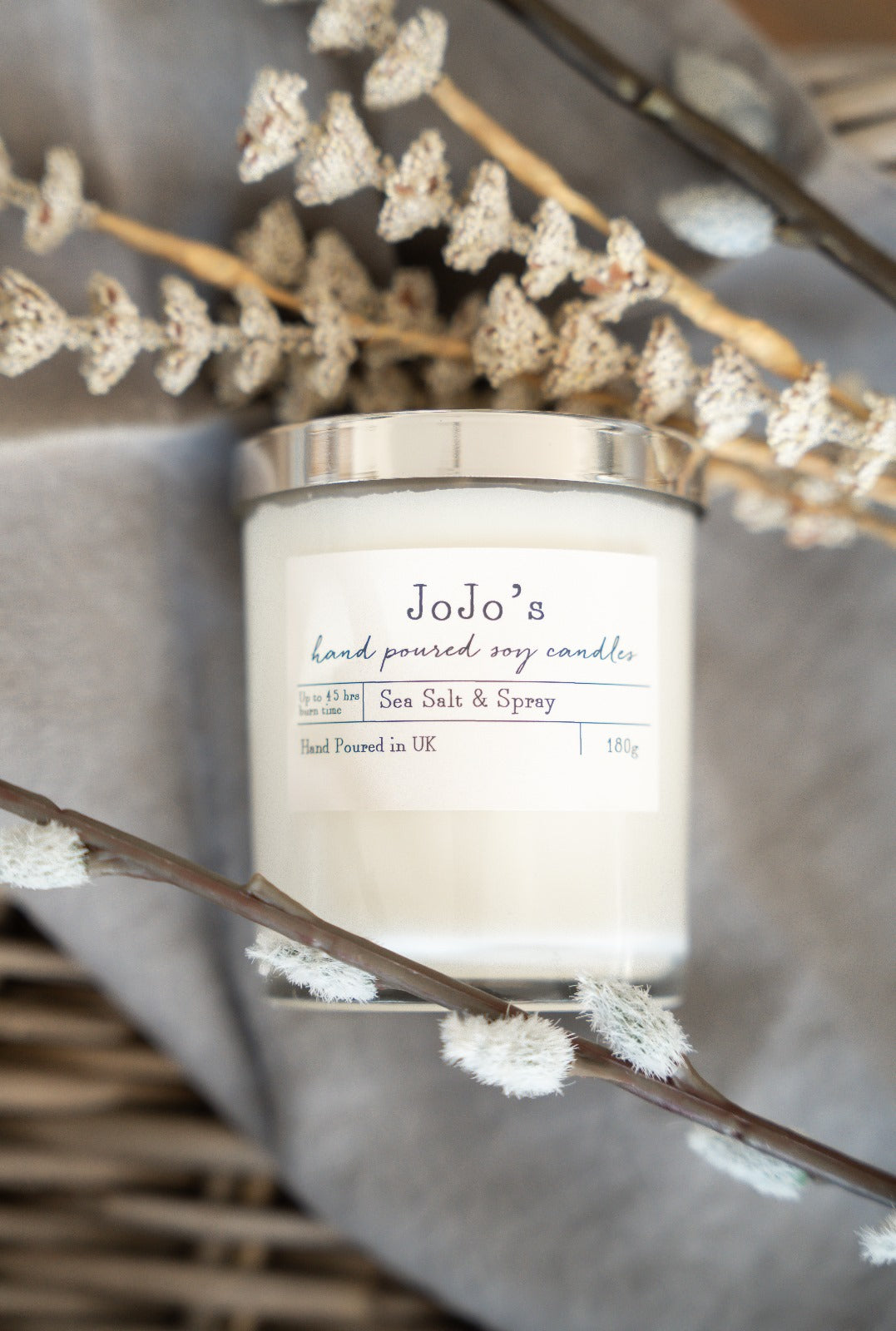JoJo's Hand Poured Spy Candles - Sea Salt & Spray