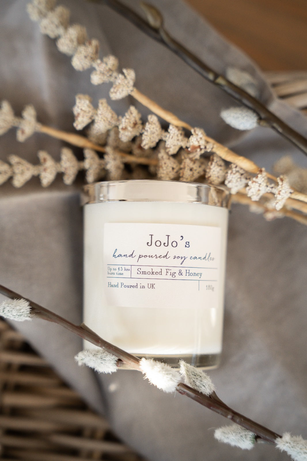 JoJo's Hand Poured Spy Candles - Smoked Fig & Honey