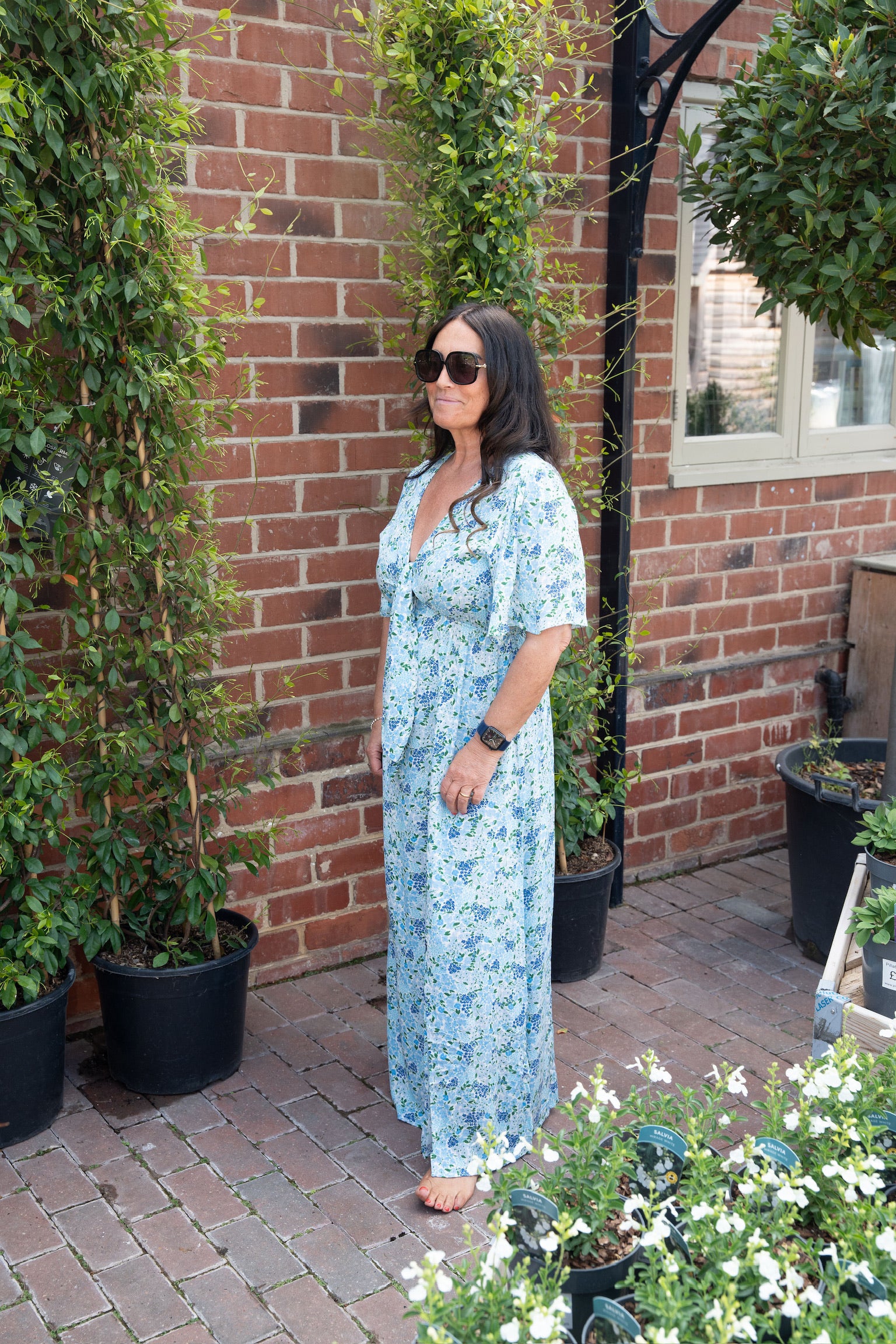 Dreams Blue Tie Dress