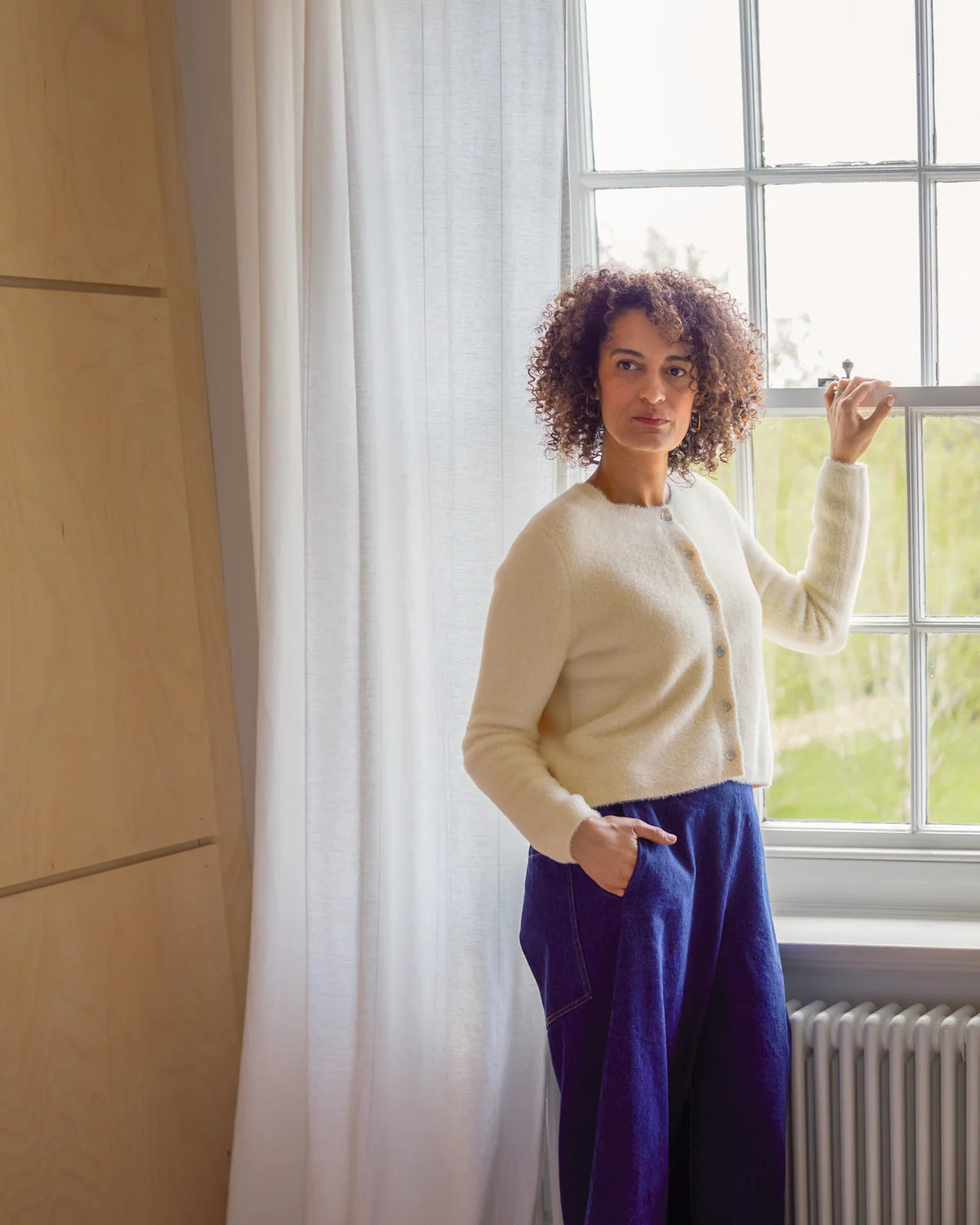 Mary Cardigan | Ivory