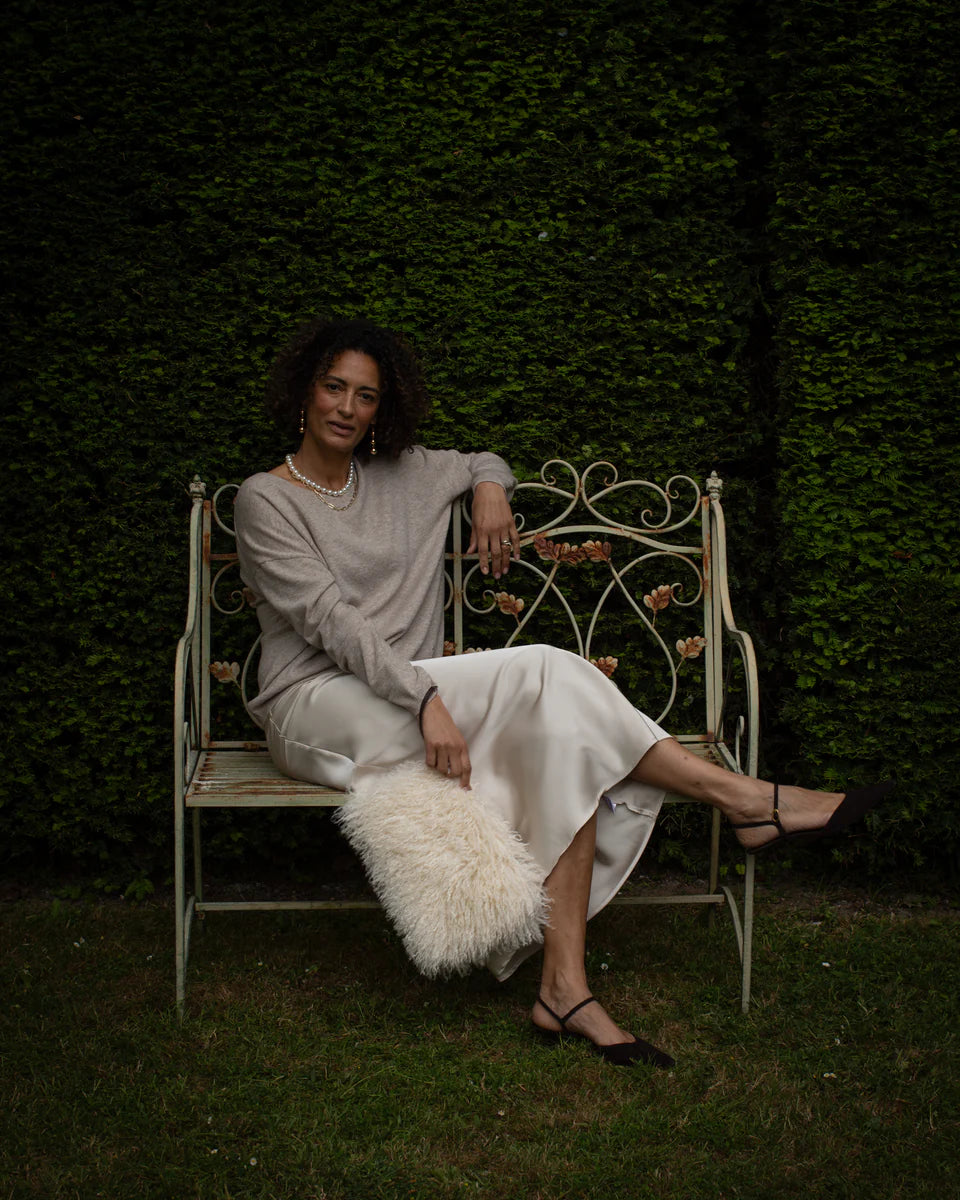 Maeve Skirt | Champagne