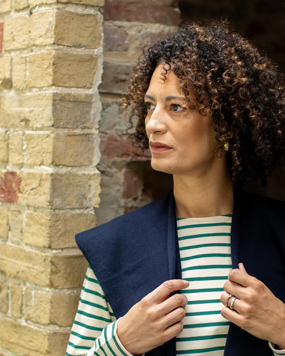Tori Shrug | Dark Navy